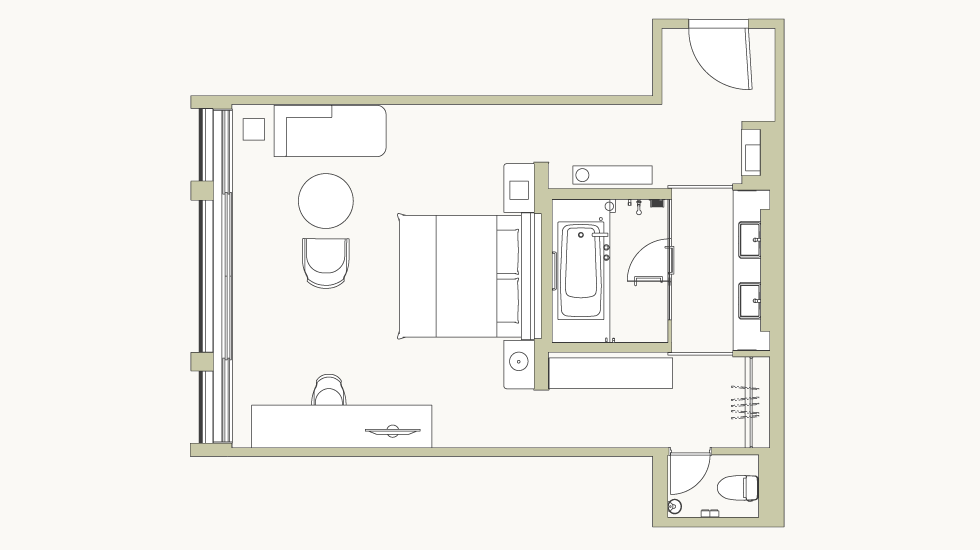 Premier King Floor Plan