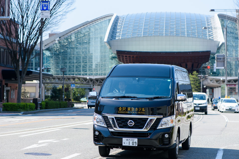 送迎バスのご案内 金沢駅から車で6分 兼六園近く 金沢 東急ホテル 公式