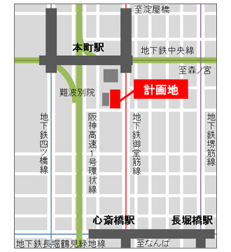 日本初 寺院山門一体のホテル 仮称 大阪エクセルホテル東急 が出店 仮称 積和不動産関西南御堂ビル 着工 東急ホテルズ