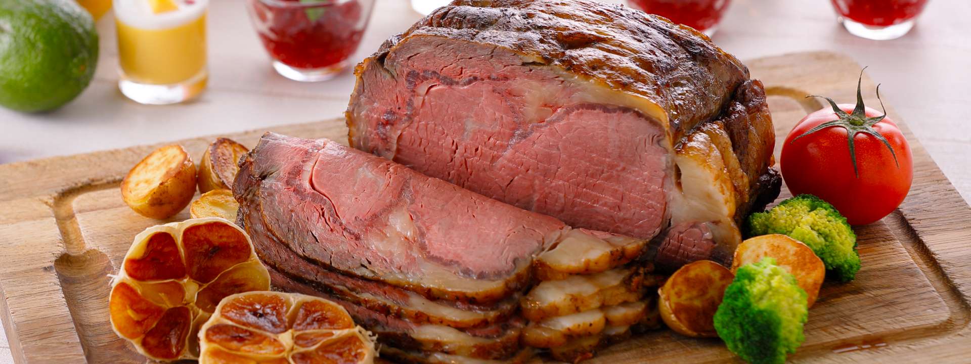 Roast beef dinner